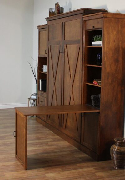 Keytone Wallbed with Side Desk - Wallbeds n More Scottsdale