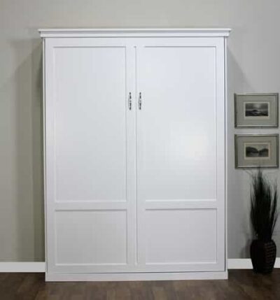 Saratoga Wall Bed in White - Wallbeds n More Scottsdale