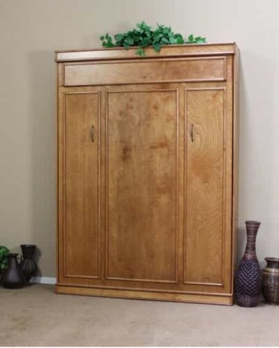 Portola Standard Natural Closed Wall Bed - Wallbeds n More Scottsdale
