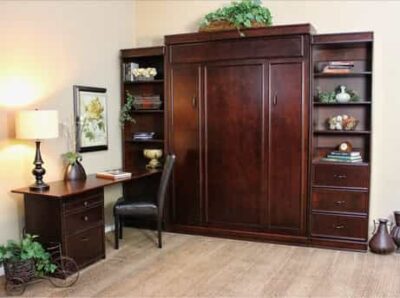 Portola Wall Bed Closed with Desk - Wallbeds n More Scottsdale