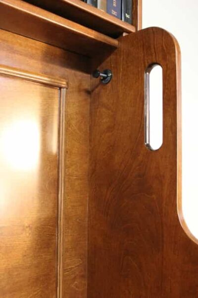 Hidden Bed Deluxe with Hutch Detail Image - Wallbeds n More Scottsdale