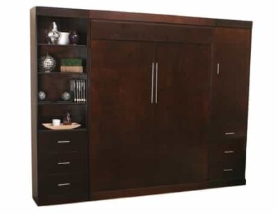 Euro Wallbed with Piers Closed - Wallbeds n More Scottsdale