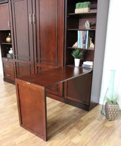 Side Desk Wall Bed Option - Wallbeds n More Scottsdale
