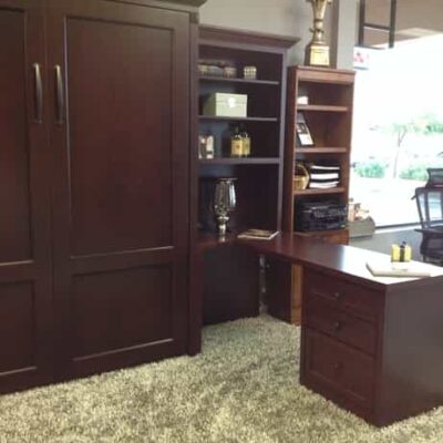 Side Desk L Shape - Wallbeds n More Scottsdale
