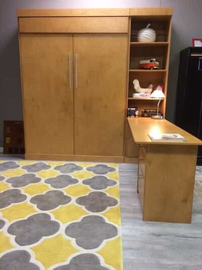 Wallbeds with Side Desk - Wallbeds n More Scottsdale