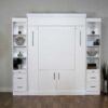 Euro Deluxe Folded White Finish