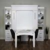 Euro Table with White Finish and Tables