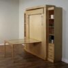 Euro Deluxe Table Bed Closed with Table - Wallbeds n More Scottsdale