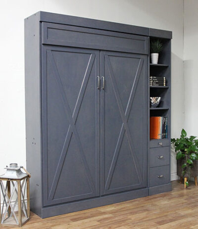 Yellowstone murphy wallbed with pier from side - Wallbeds n More Scottsdale