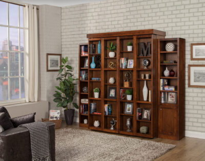 Library Murphy Bed - Wallbeds n More Scottsdale Arizona
