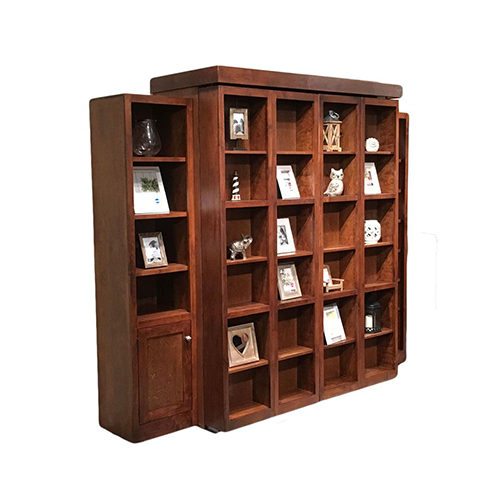 Library Wall Bed - Wallbeds n More Scottsdale