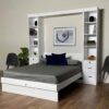 RYLAND wall bed OPEN ANGLE